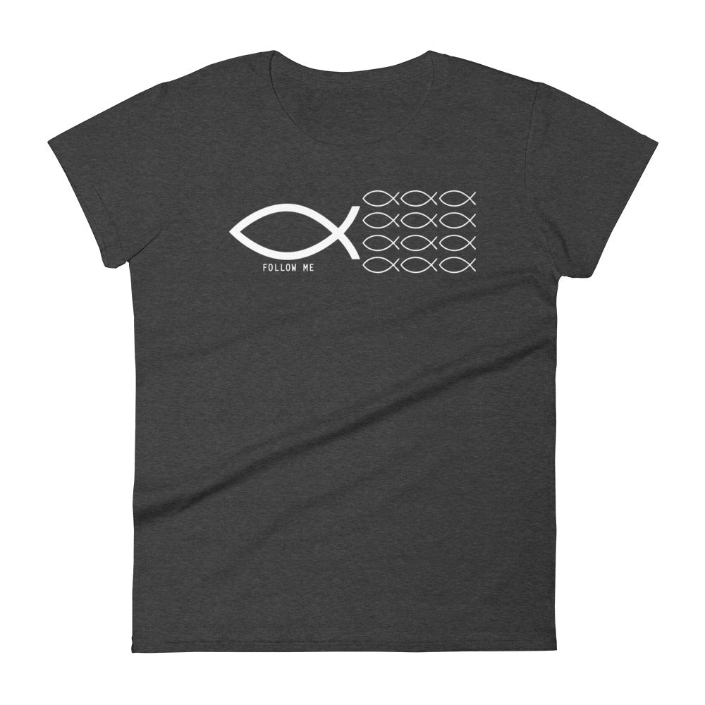 Follow Me (Dark-Colored) Women's Short Sleeve T-Shirt