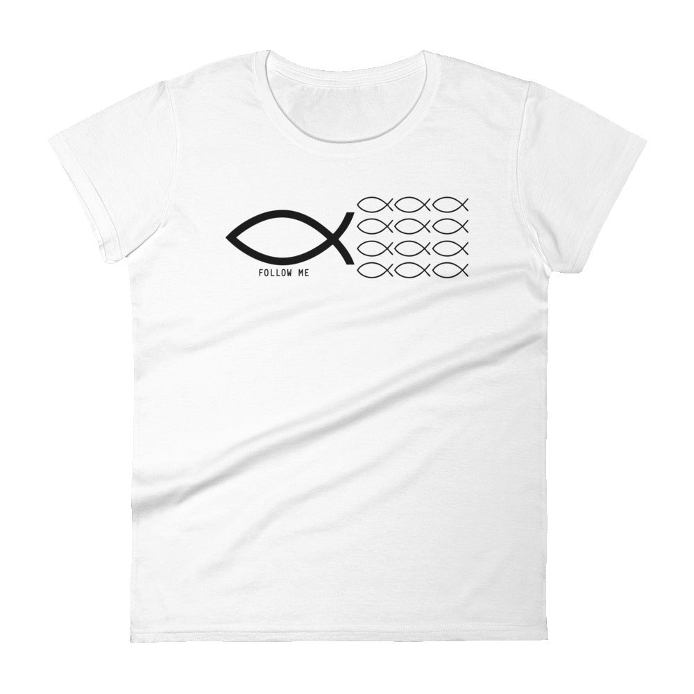 Follow Me (Light-Colored) Women's Short Sleeve T-shirt