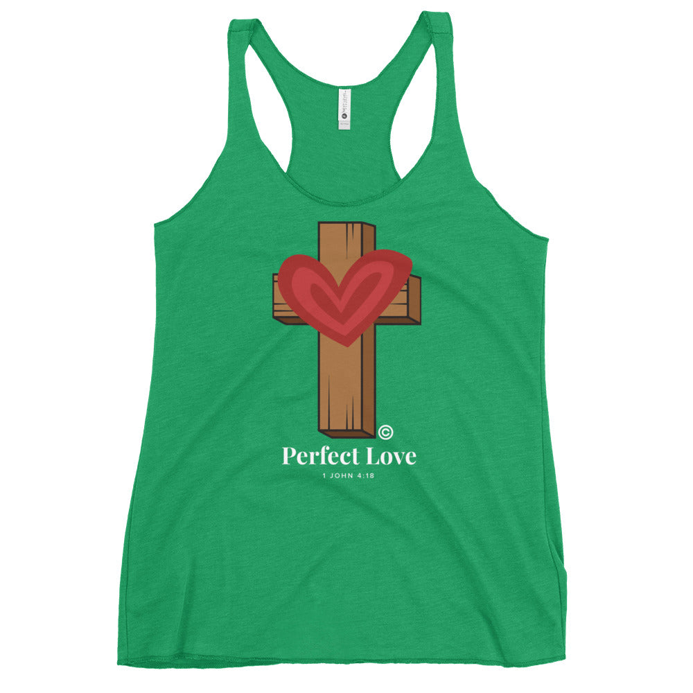 Perfect Love Colored Women's Racerback Tank