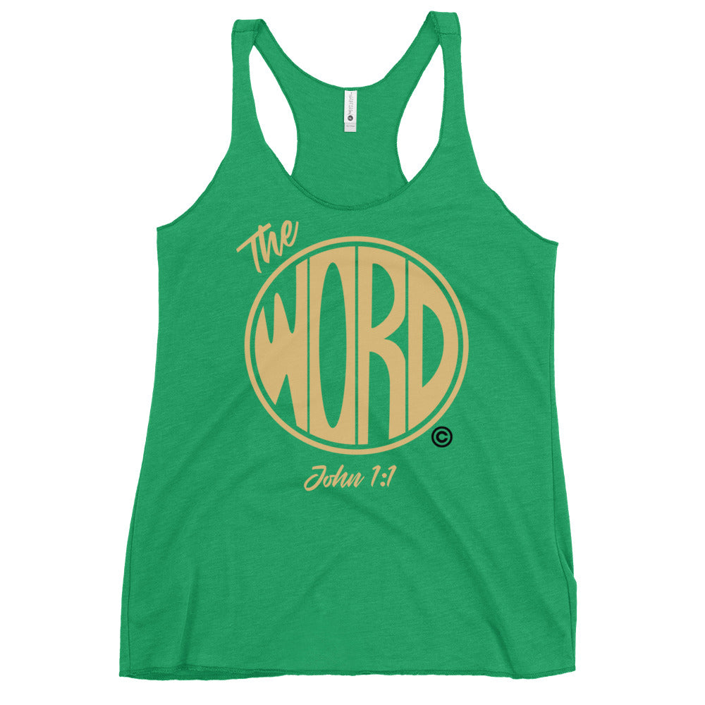 The Word Women's Racerback Tank
