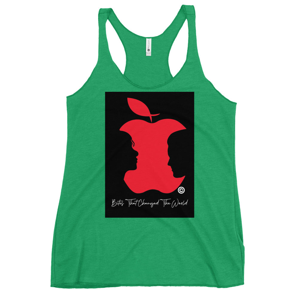 Bites That Changed the World Women's Racerback Tank