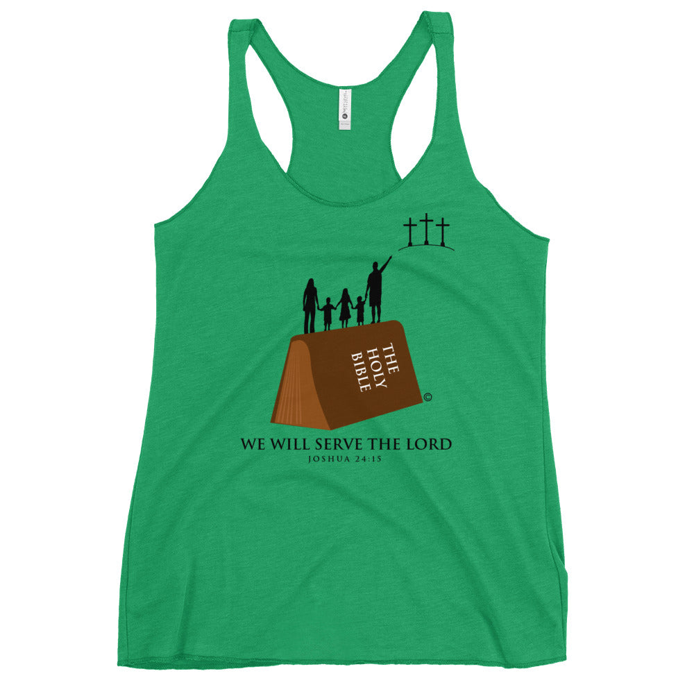 Serve the Lord Women's Racerback Tank