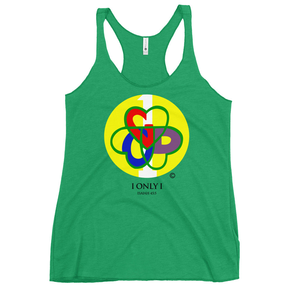 I Only I Women's Racerback Tank
