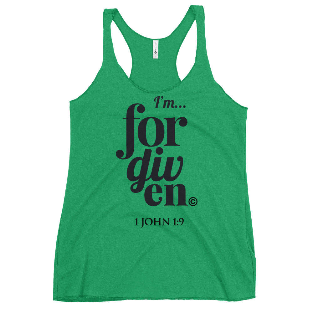 I'm Forgiven Women's Racerback Tank