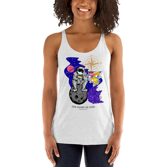 The Glory of God Women's Racerback Tank