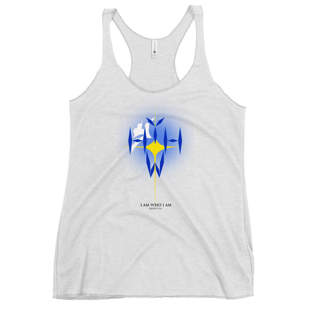 I Am Who I Am Women's Racerback Tank