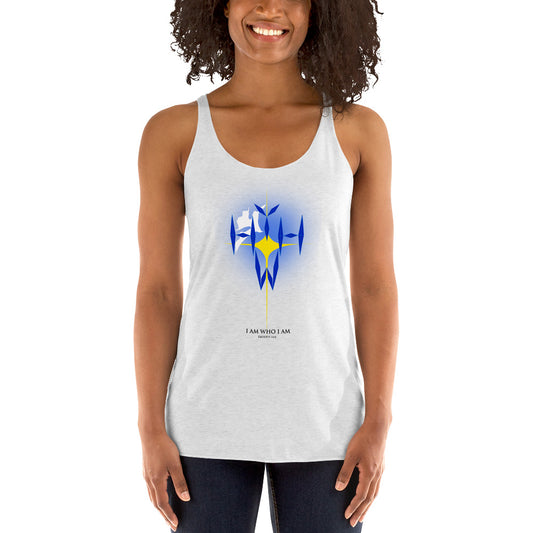 I Am Who I Am Women's Racerback Tank