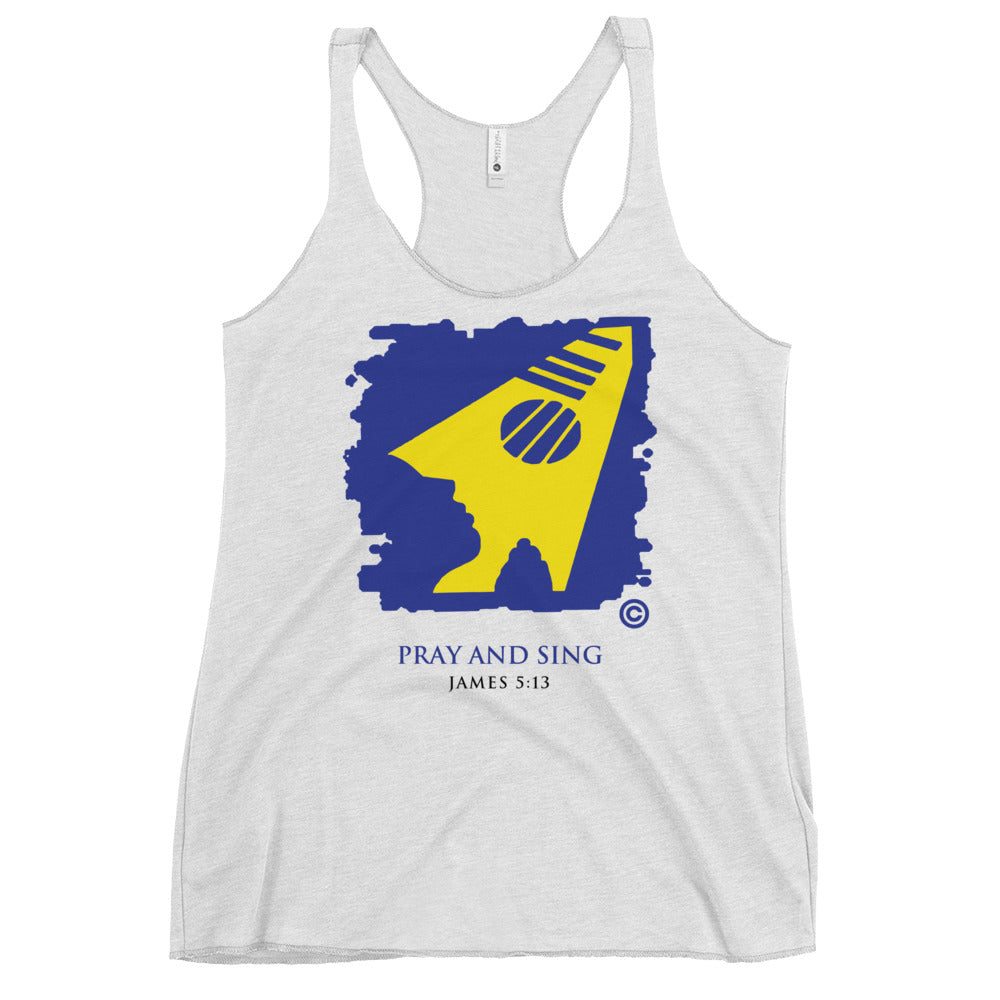 Pray and Sing Women's Racerback Tank