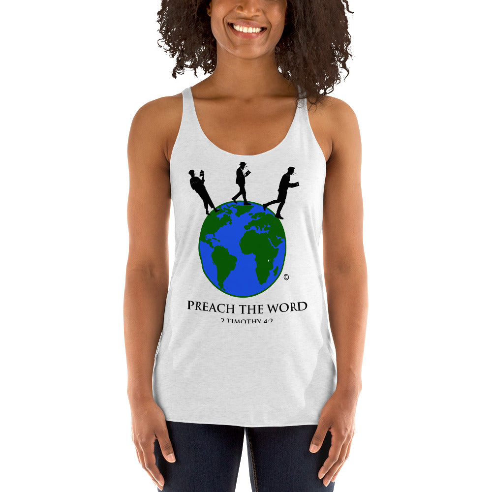Preach the Word Women's Racerback Tank