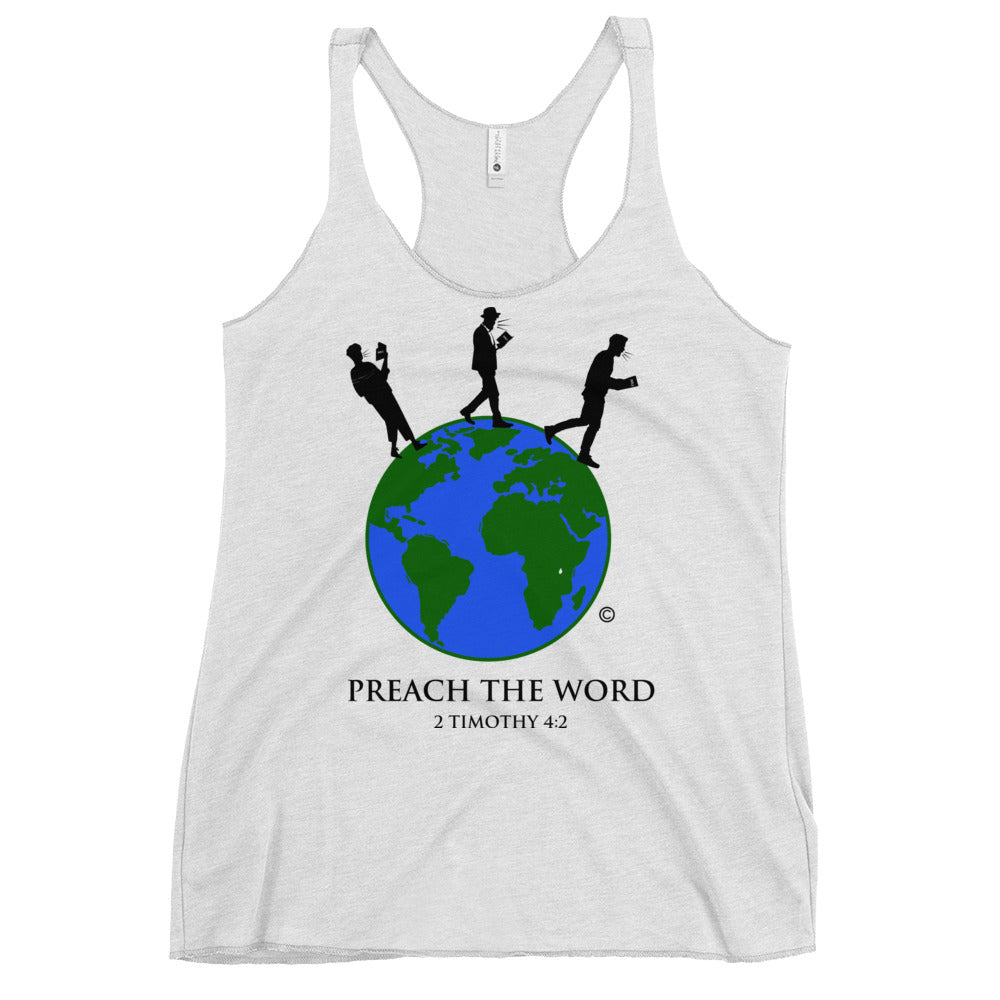 Preach the Word Women's Racerback Tank