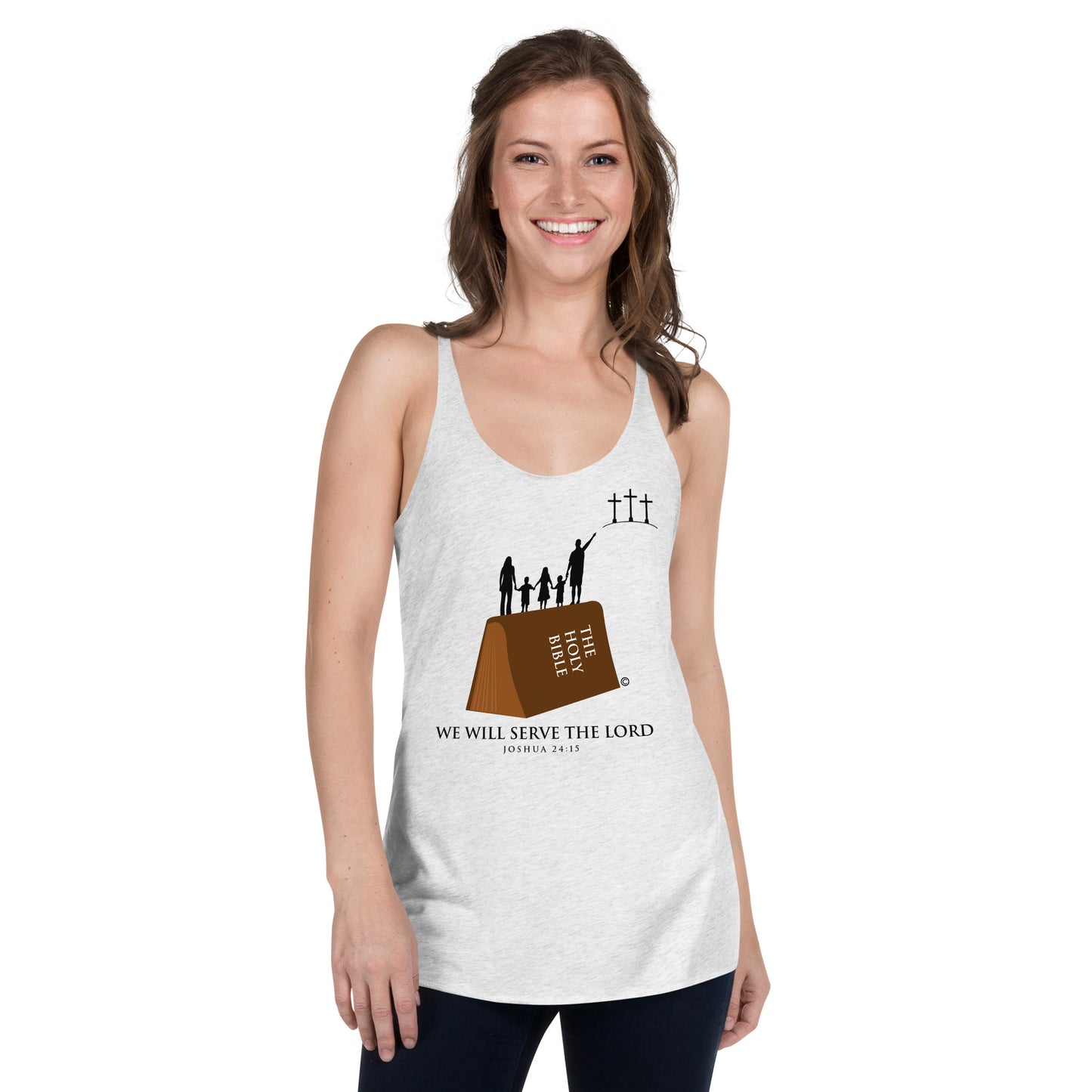 Serve the Lord Women's Racerback Tank
