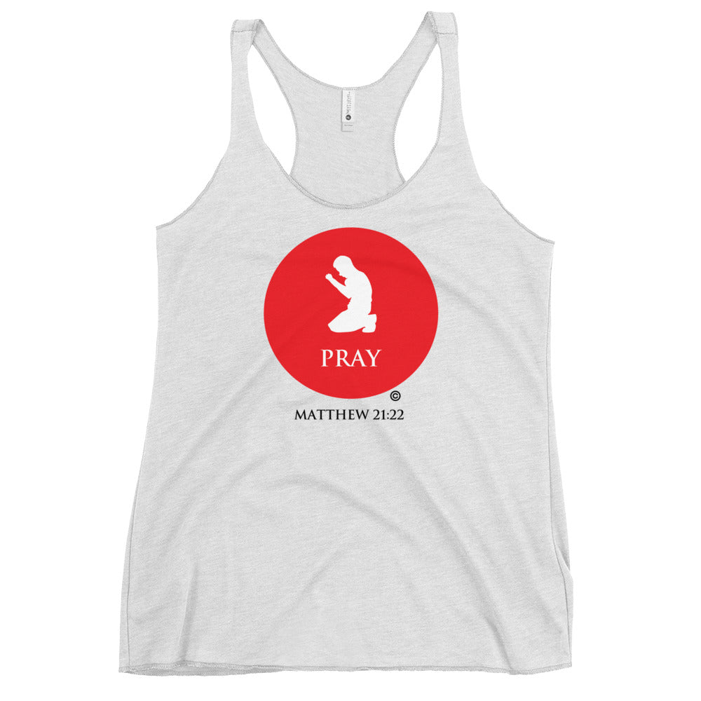 Pray Women's Racerback Tank