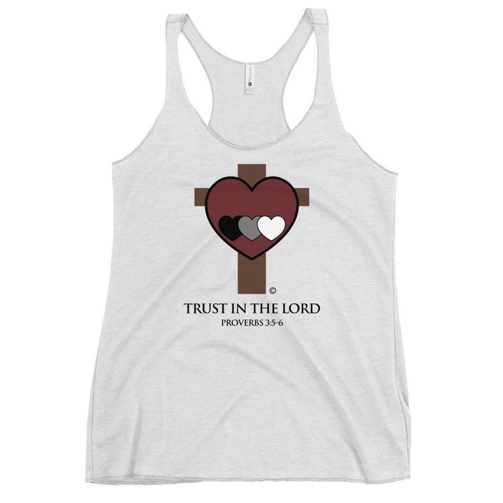 Trust in the Lord Women's Racerback Tank