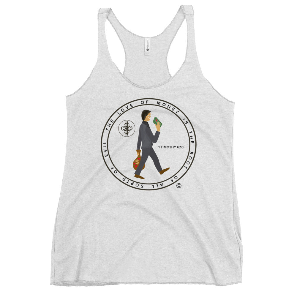 Love of Money Women's Racerback Tank