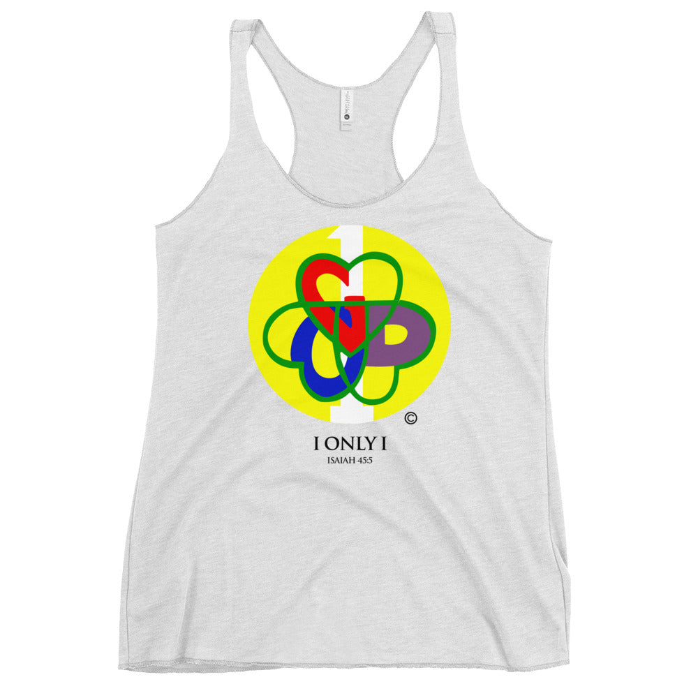 I Only I Women's Racerback Tank