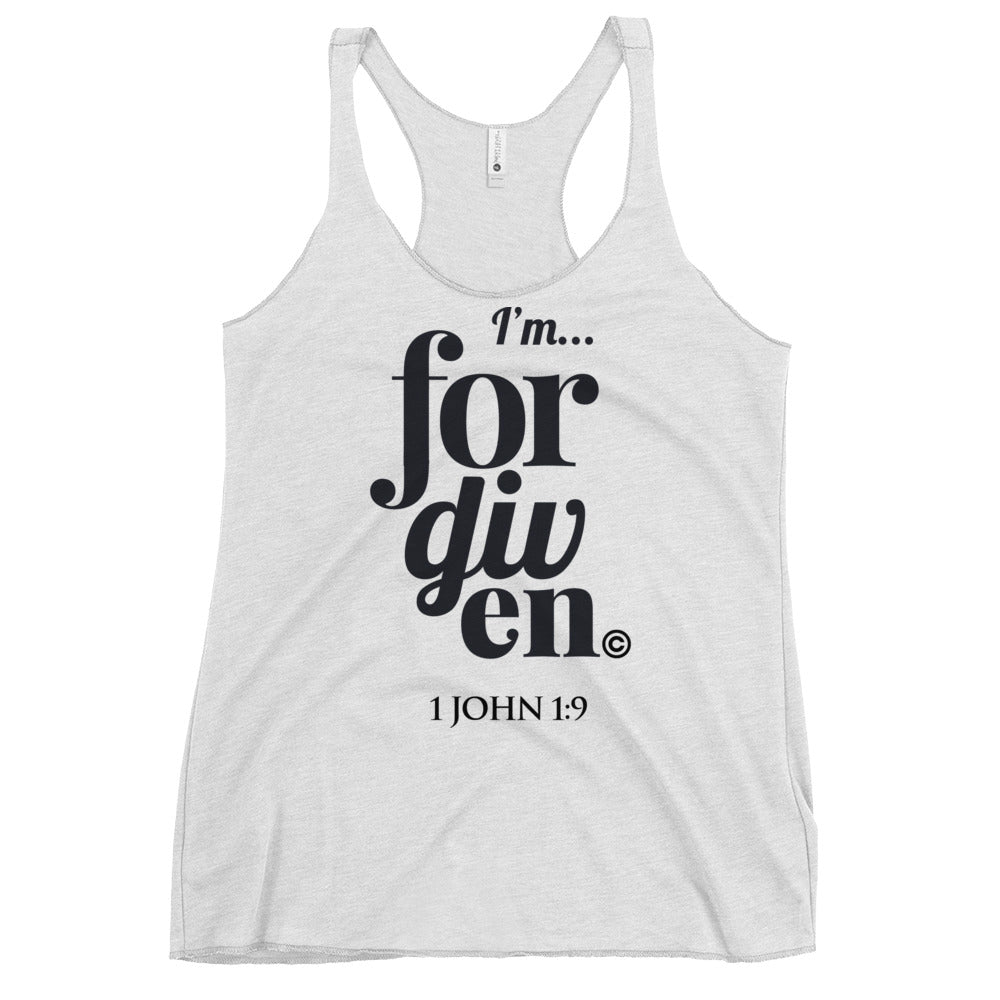 I'm Forgiven Women's Racerback Tank