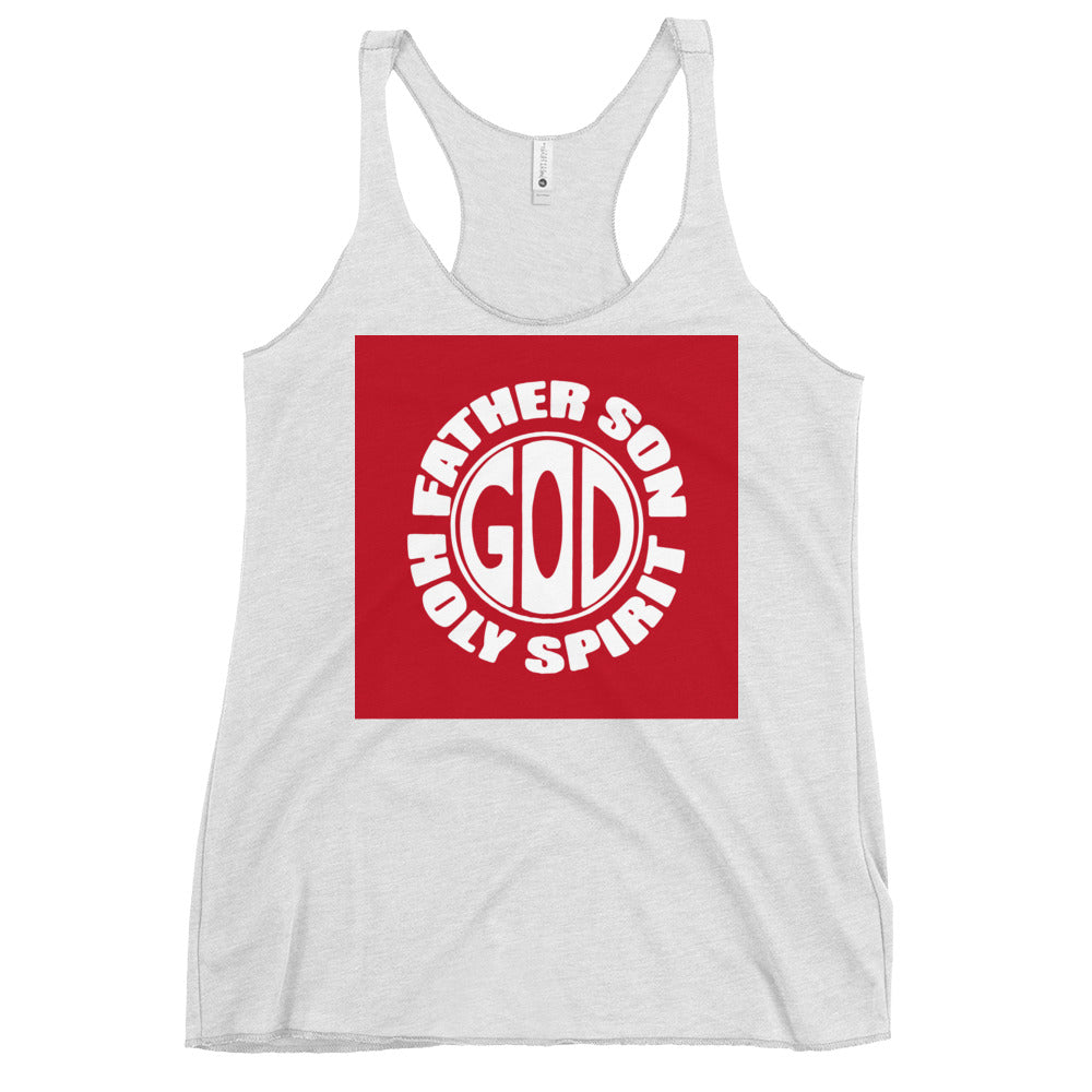 God Women's Racerback Tank