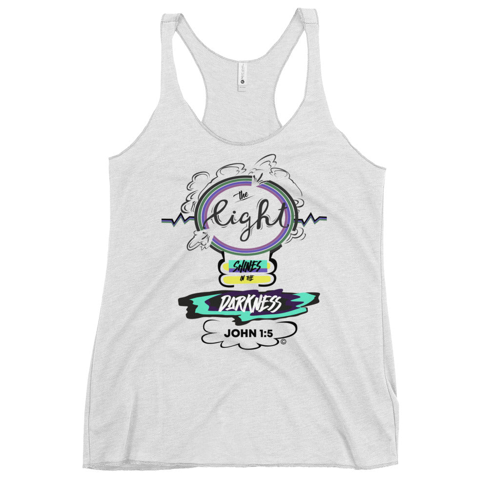 Light in the Darkness Women's Racerback Tank