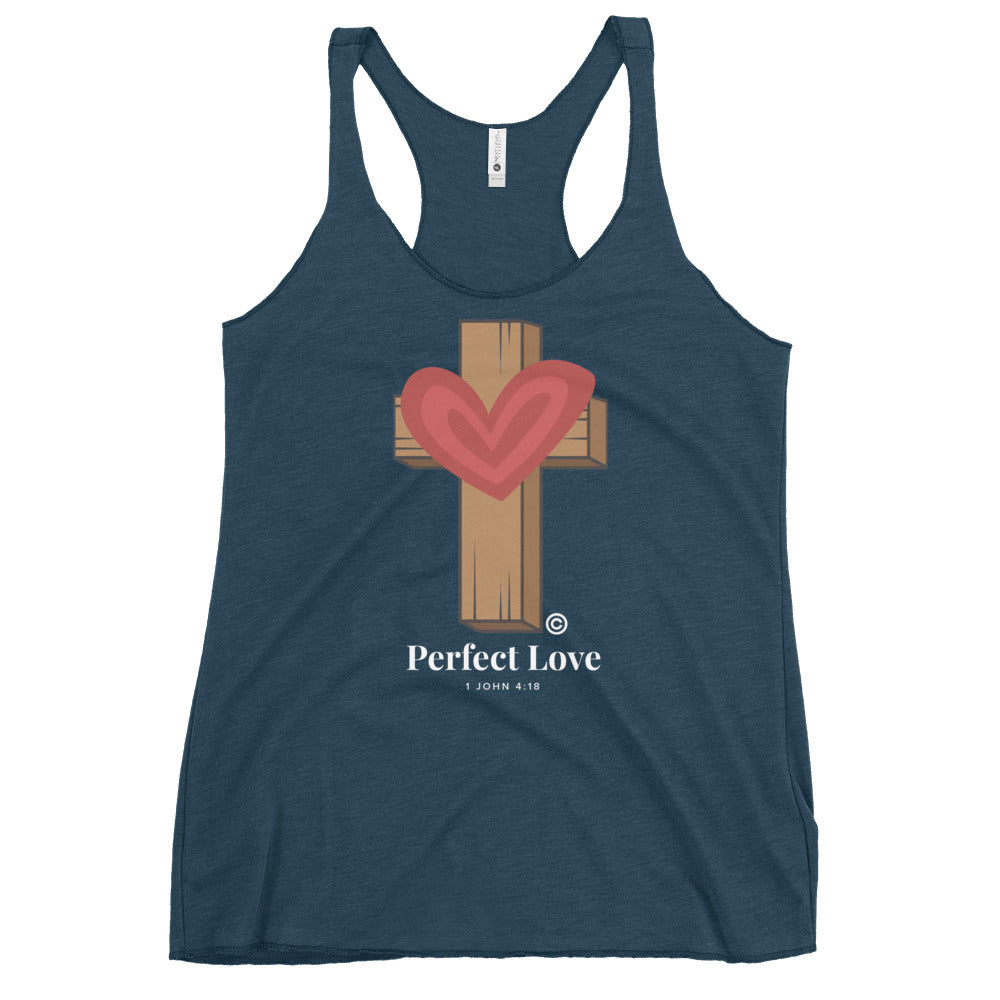Perfect Love Colored Women's Racerback Tank