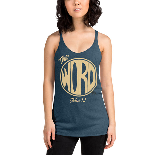 The Word Women's Racerback Tank