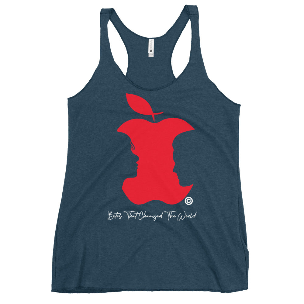 Bites That Changed the World V2 Women's Racerback Tank