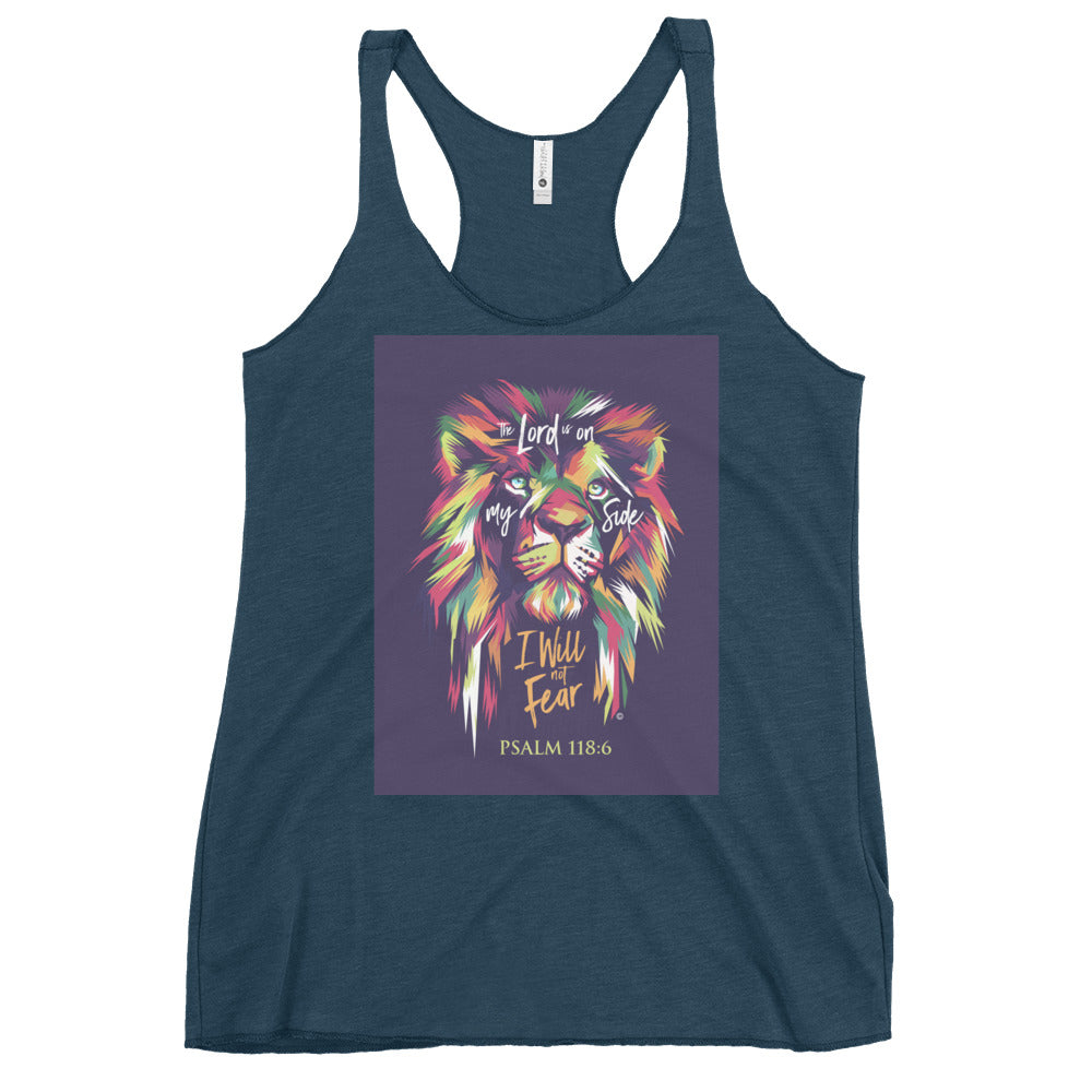 I Will Not Fear Women's Racerback Tank