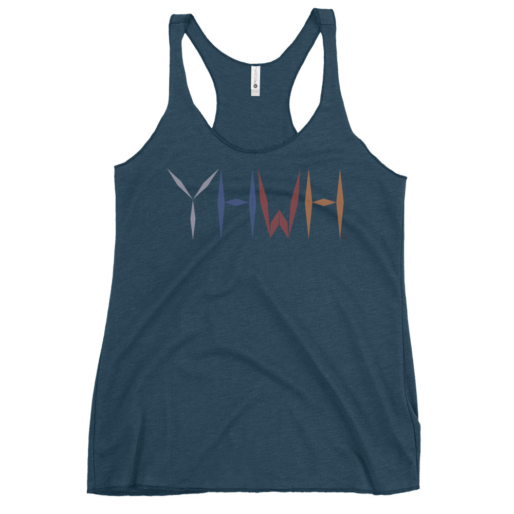YHWH Women's Racerback Tank