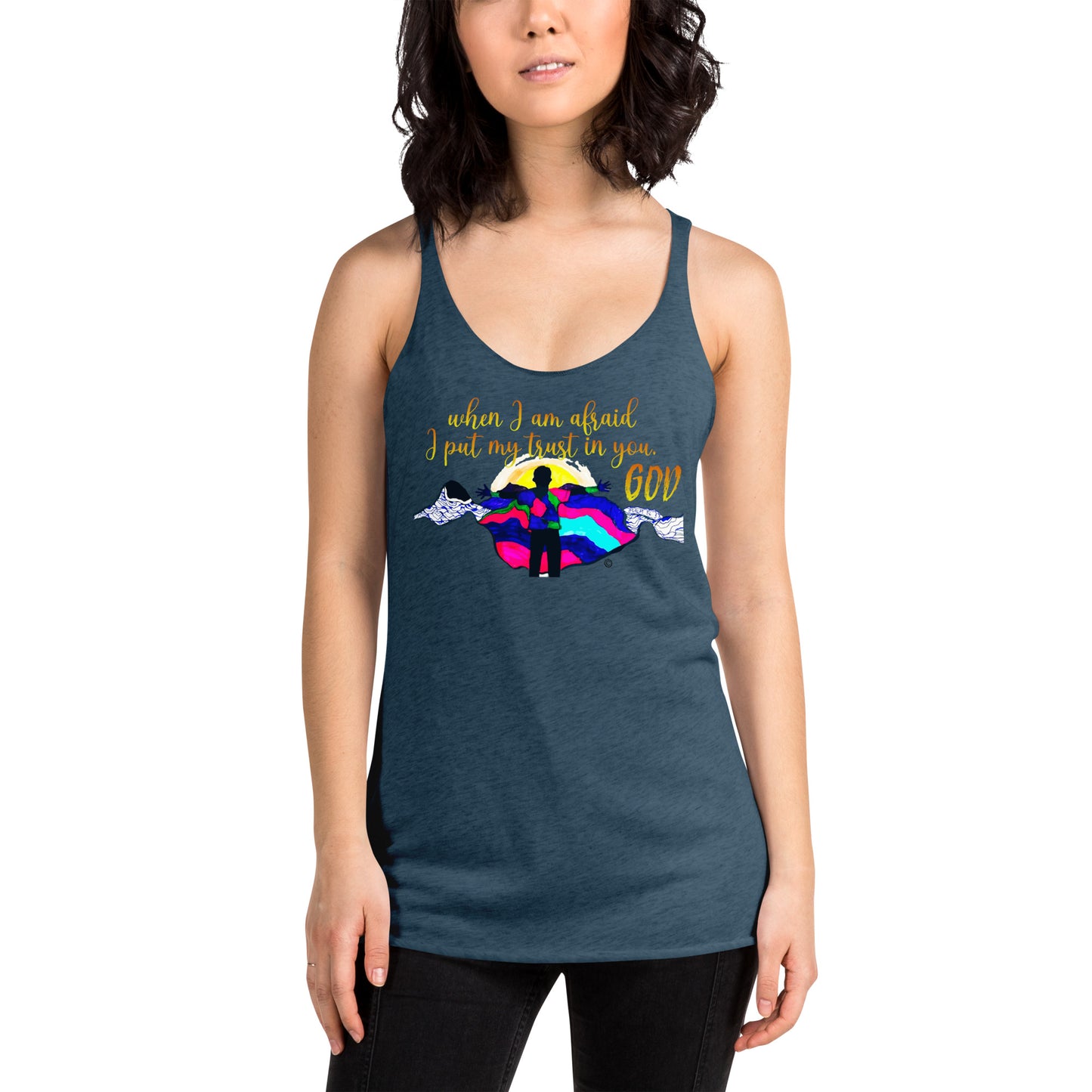 I Put My Trust in You Women's Racerback Tank