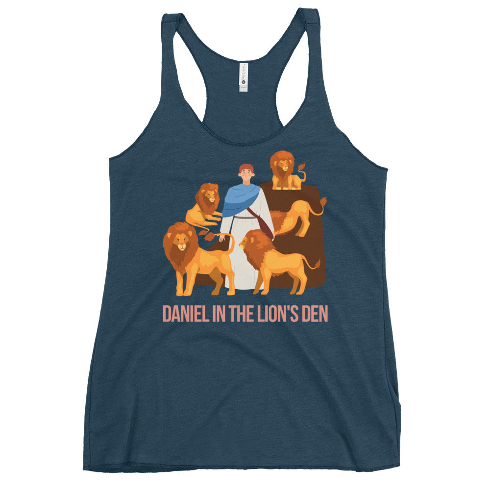 Daniel in the Lion's Den Women's Racerback Tank