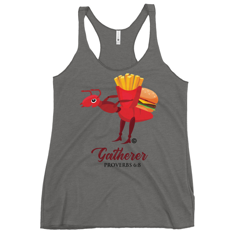 Gatherer Women's Colored Racerback Tank