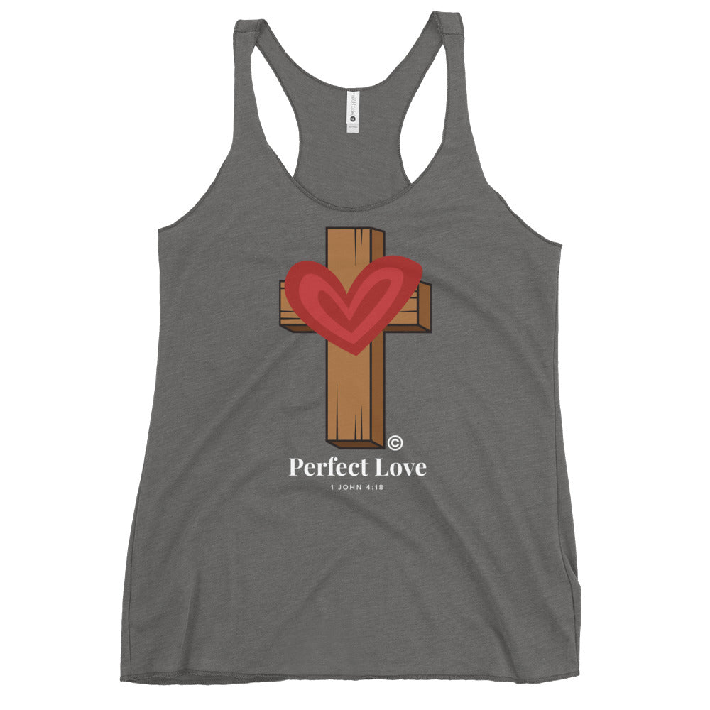 Perfect Love Colored Women's Racerback Tank