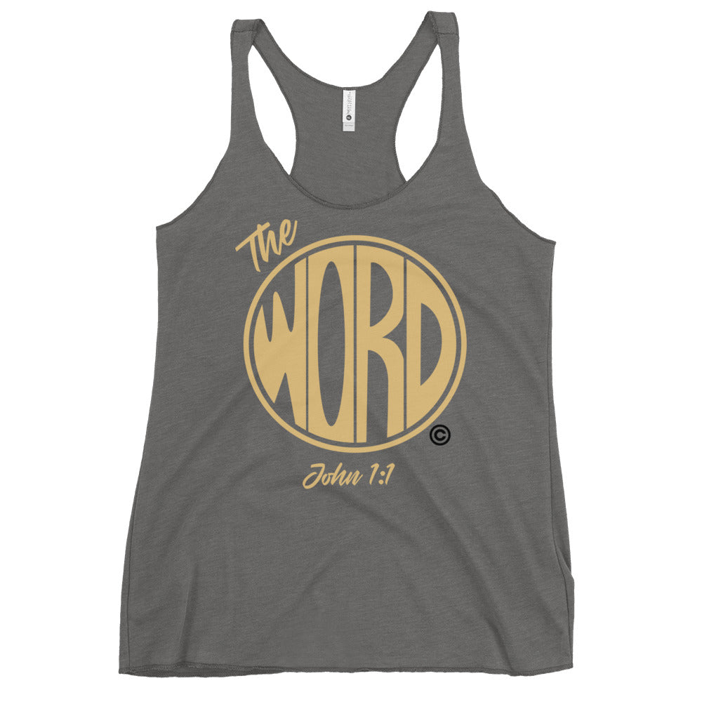 The Word Women's Racerback Tank