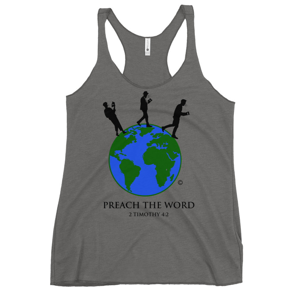 Preach the Word Women's Racerback Tank
