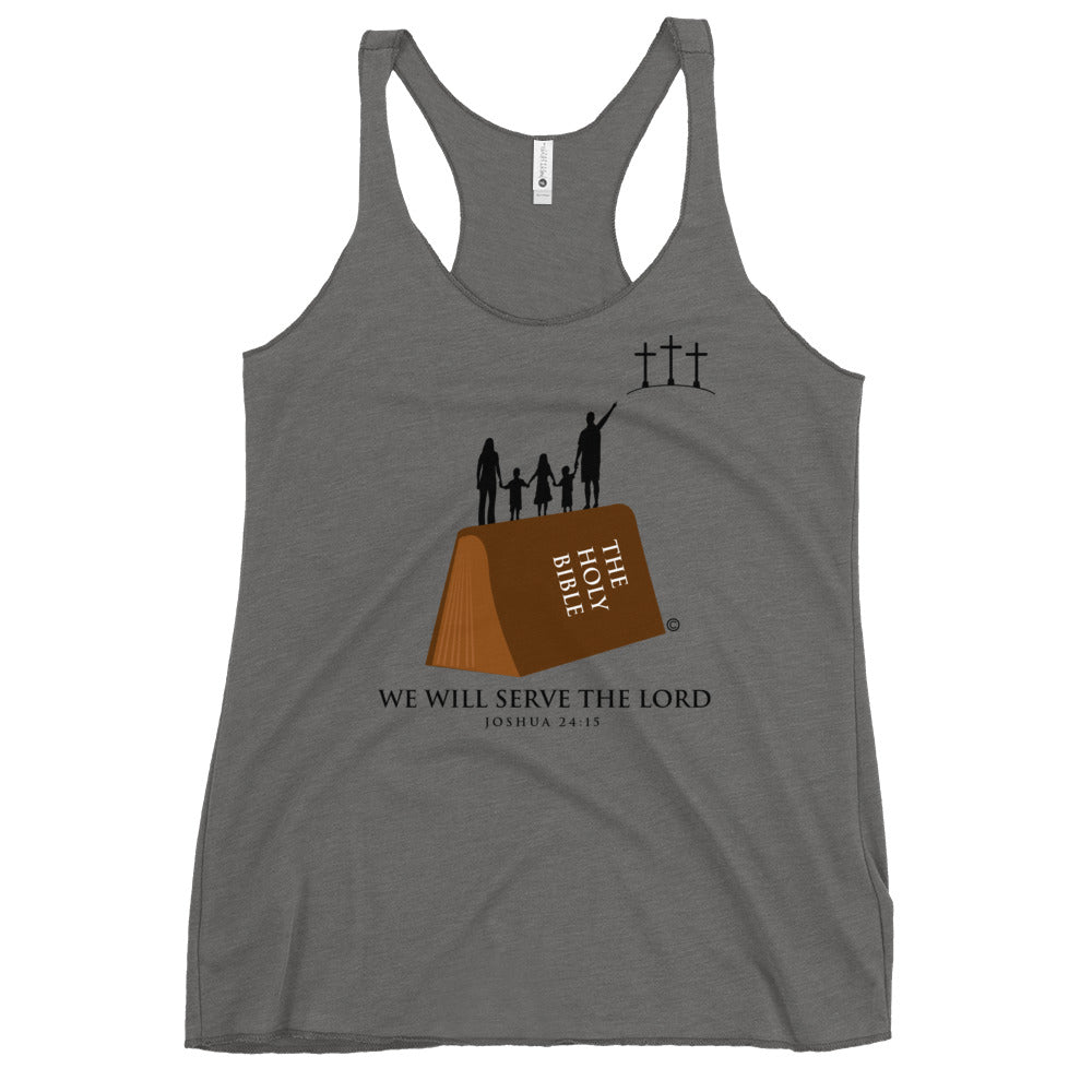 Serve the Lord Women's Racerback Tank