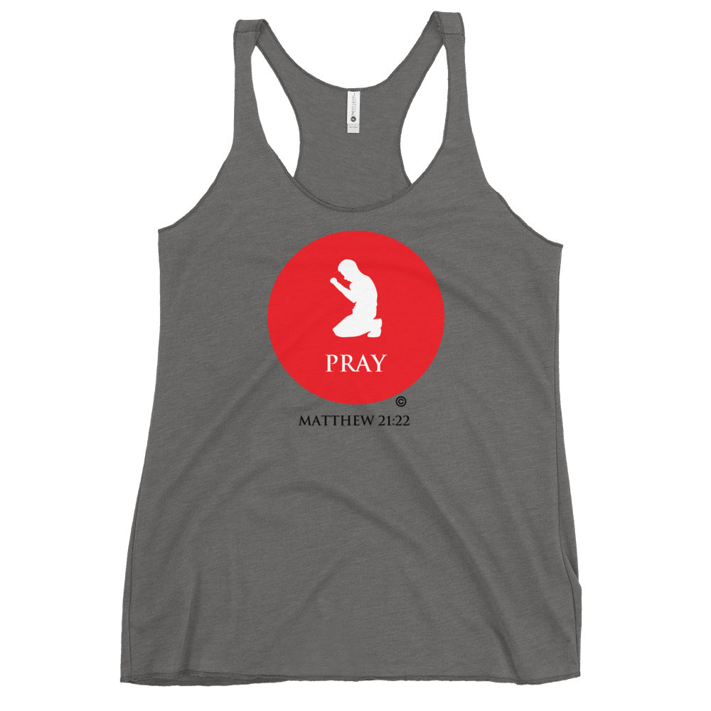 Pray Women's Racerback Tank