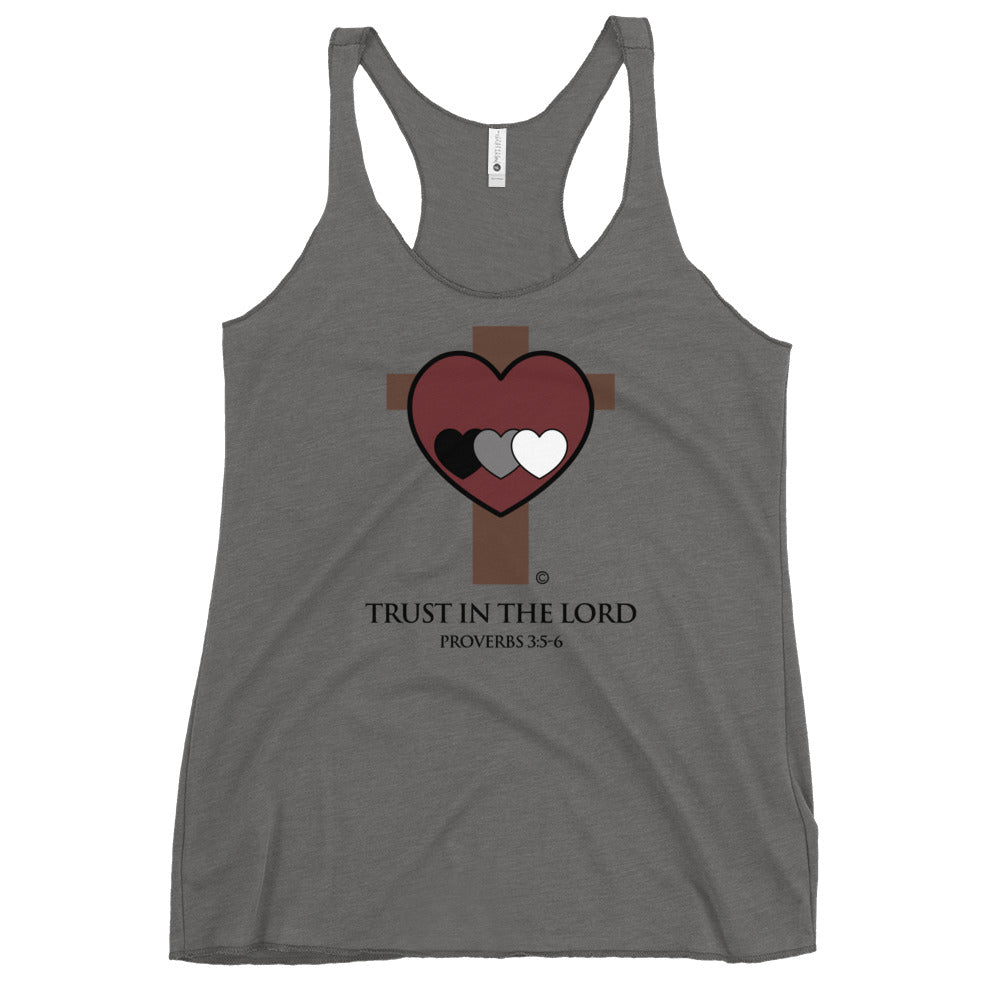 Trust in the Lord Women's Racerback Tank