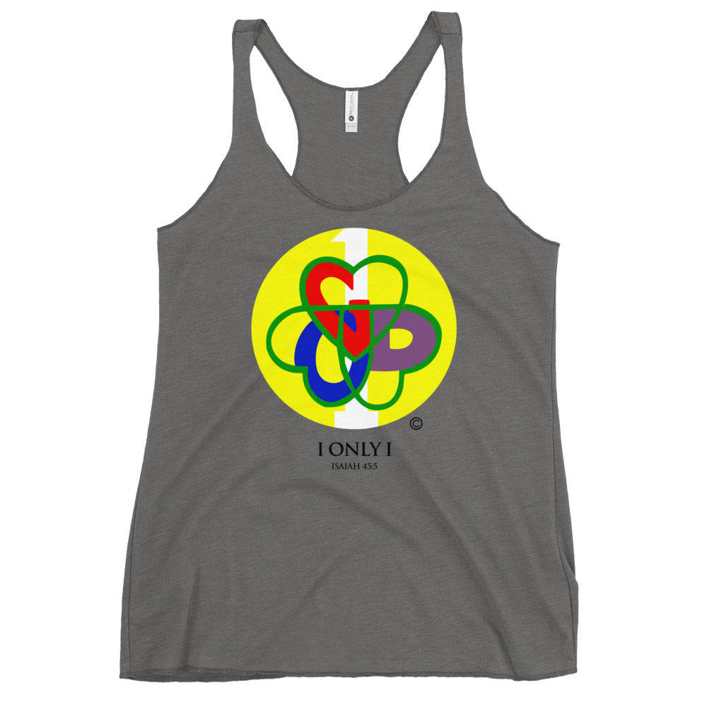 I Only I Women's Racerback Tank
