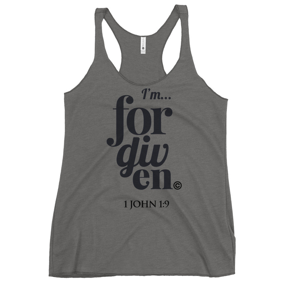 I'm Forgiven Women's Racerback Tank