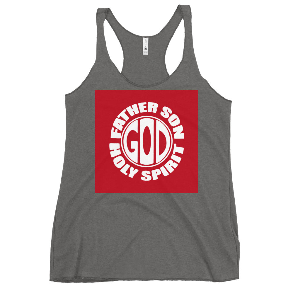 God Women's Racerback Tank