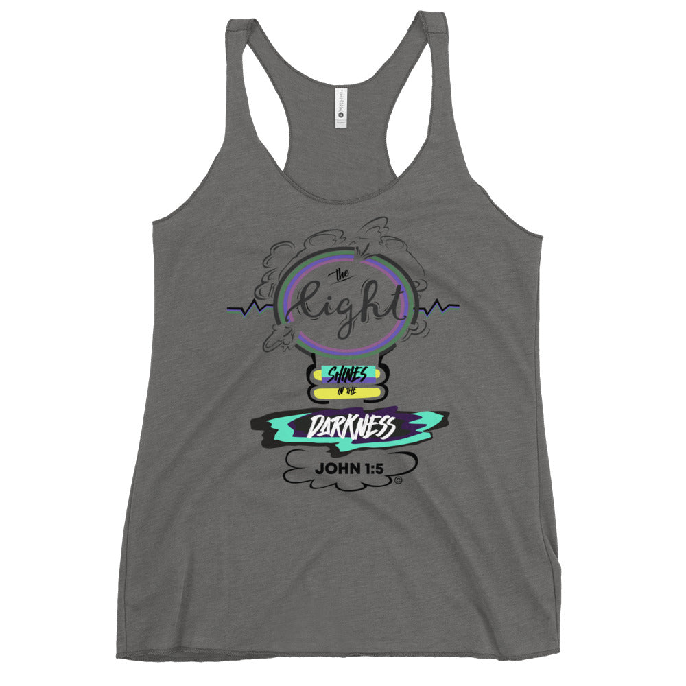 Light in the Darkness Women's Racerback Tank