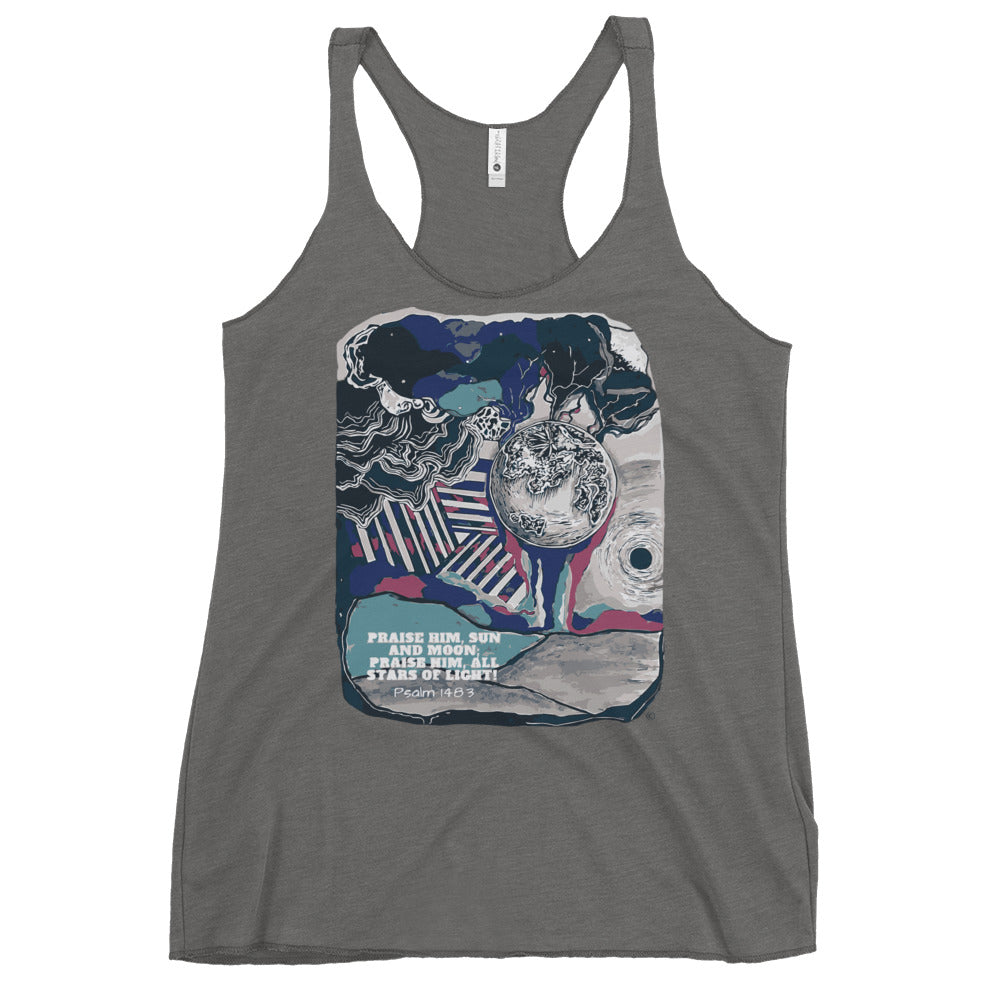 Praise Him Women's Racerback Tank