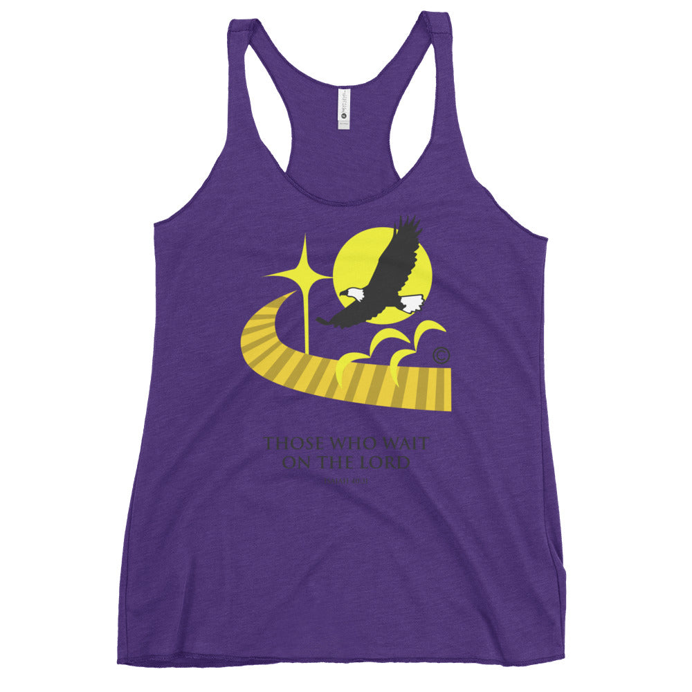 Those Who Wait on the Lord Women's Racerback Tank