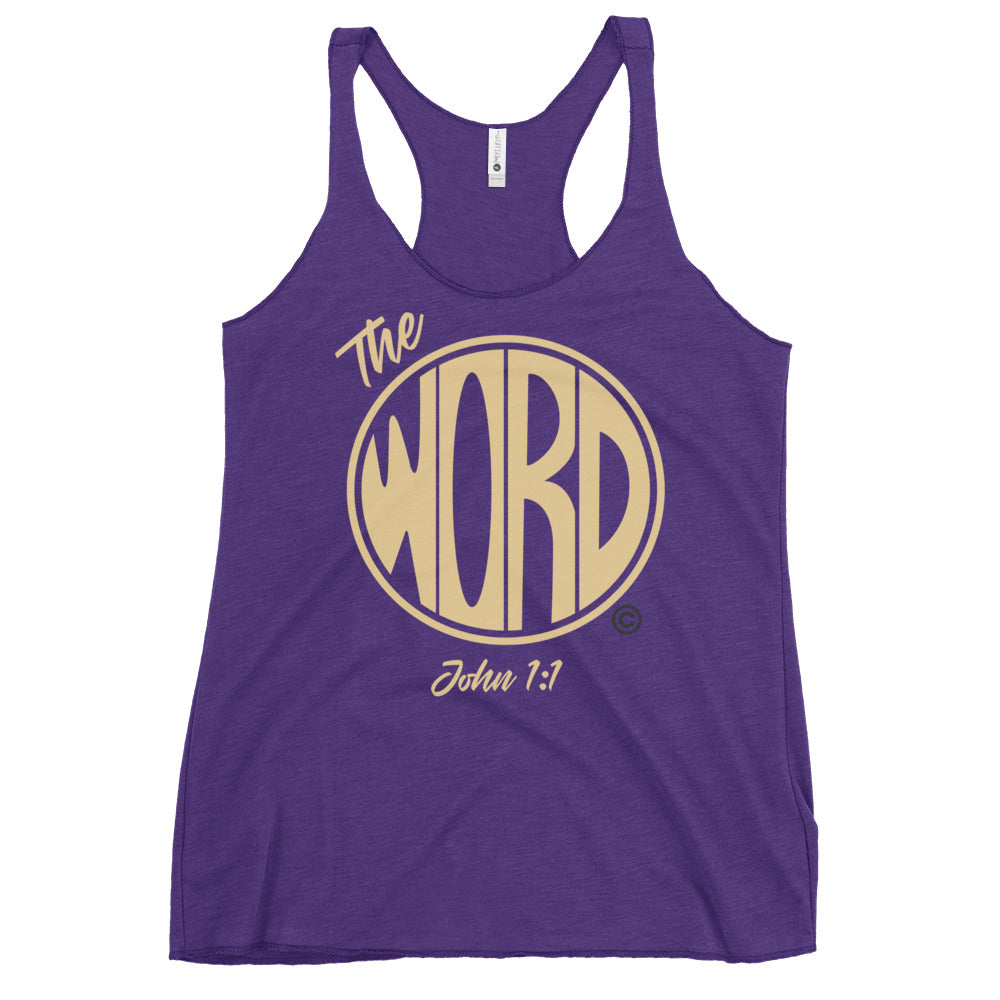 The Word Women's Racerback Tank