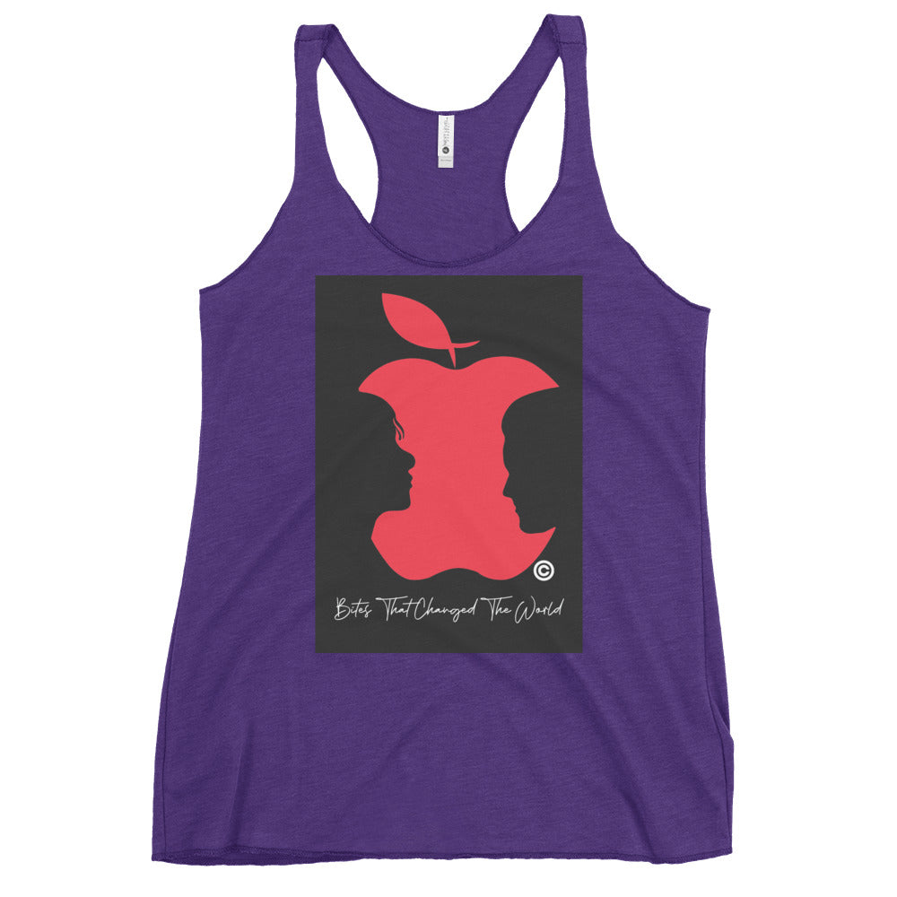 Bites That Changed the World Women's Racerback Tank