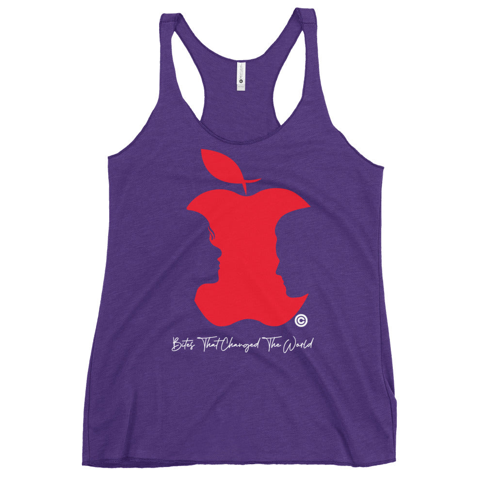 Bites That Changed the World V2 Women's Racerback Tank