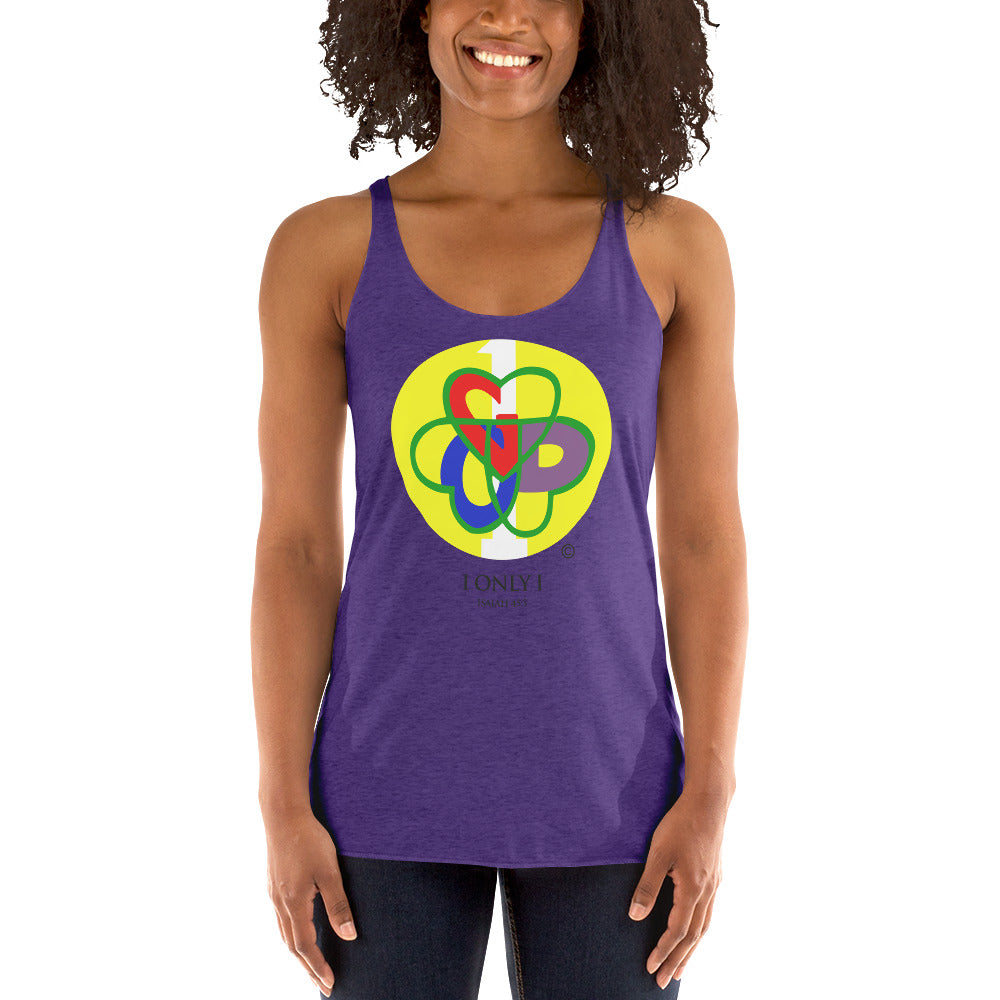 I Only I Women's Racerback Tank