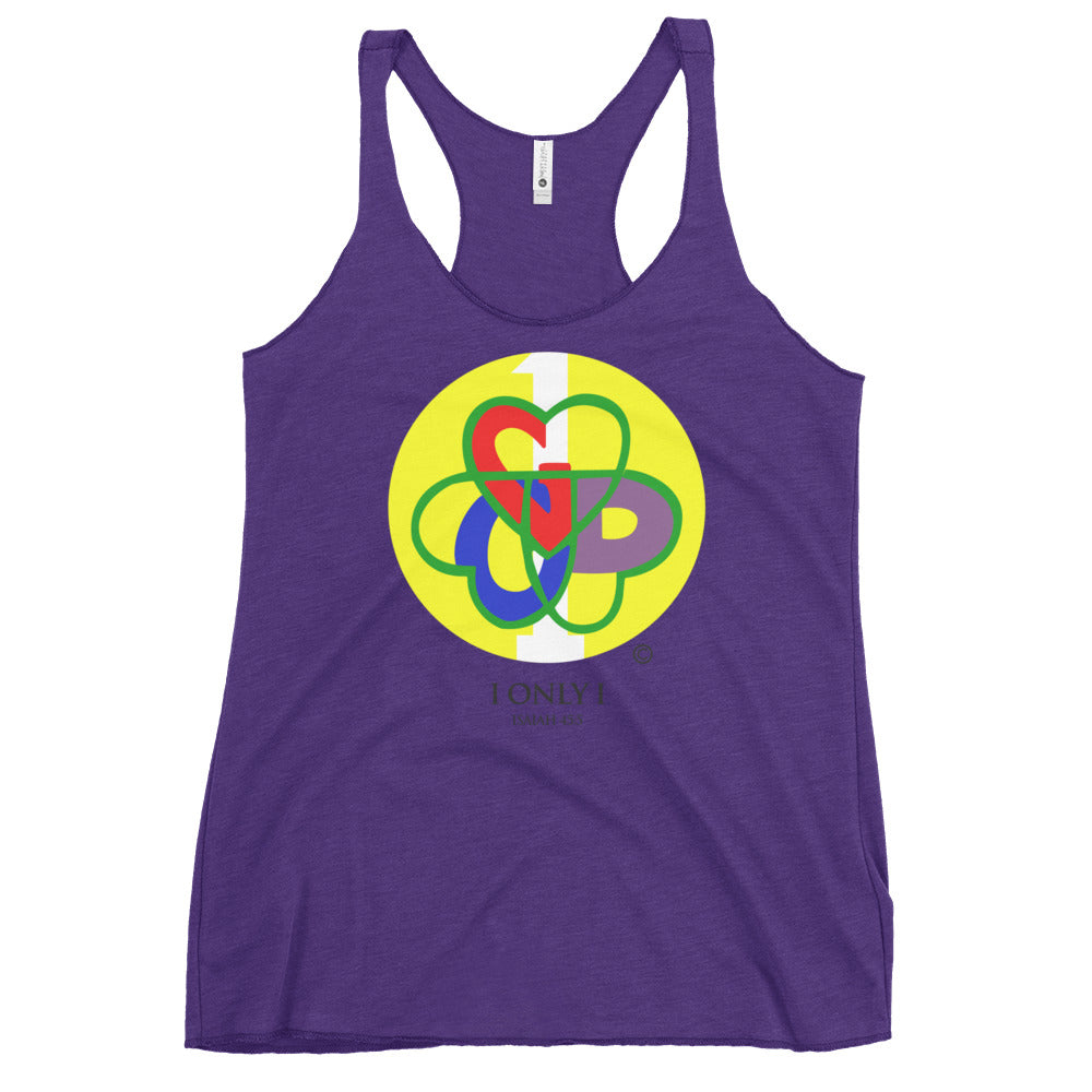 I Only I Women's Racerback Tank