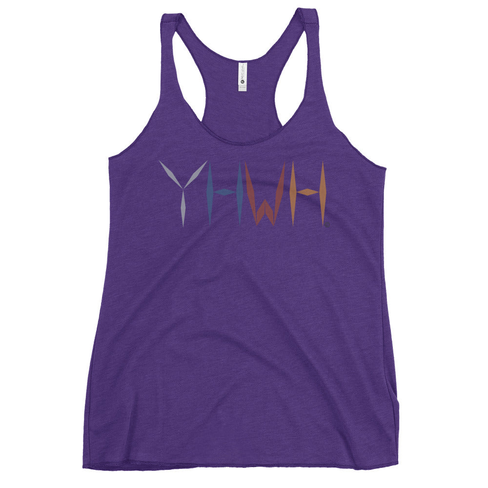 YHWH Women's Racerback Tank