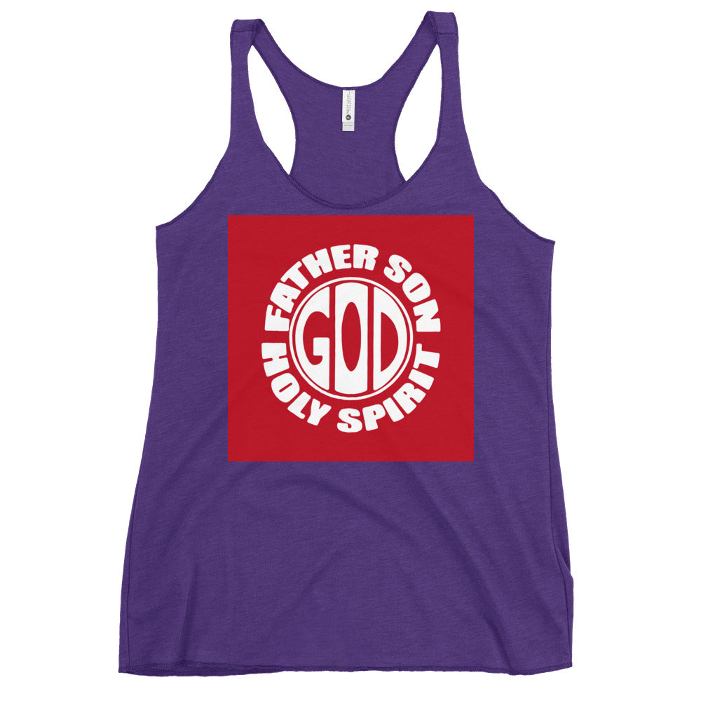 God Women's Racerback Tank