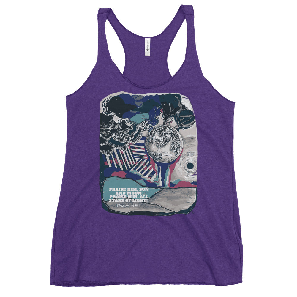 Praise Him Women's Racerback Tank